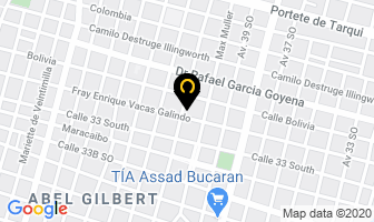 Mapa de Ministerios Aguilas Doradas en Guayaquil