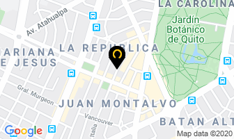 Mapa de Miriam Cornejo Consultora en Quito