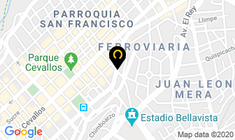 Mapa de Moderna Clinica Dental en Ambato