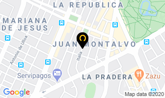 Mapa de Mora Bowen Ruth en Quito