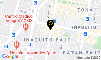 Mapa de Morales Y Asociados en Quito
