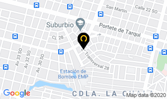 Mapa de Moralva C. Ltda. en Guayaquil