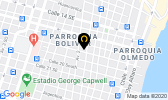 Mapa de Moreno Ramirez Gustavo Md. en Guayaquil