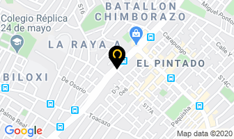 Mapa de Moto & Ciclista en Quito