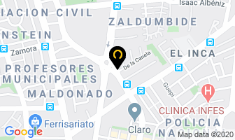 Mapa de Motoshop en Quito