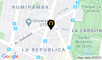 Mapa de M.sc. Hernando Pepinosa Perez en Quito