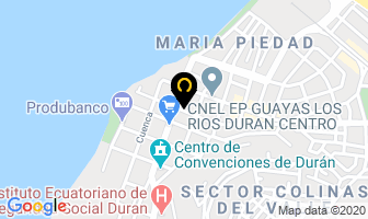 Mapa de Muebleria Popular en Durán