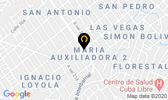 Mapa de Muebleria Zambrano en Manta