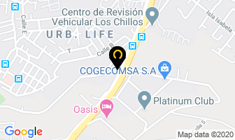Mapa de Muebles Cardel en Quito