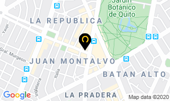 Mapa de Muebles Del Pacifico en Quito
