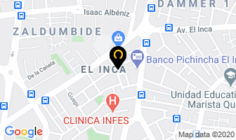 Mapa de Muebles Jean Carlo en Quito