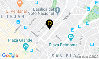 Mapa de Muebles Metálicos en Quito