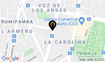 Mapa de Muebles Salomon en Quito