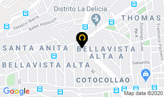 Mapa de Muebles Zarate en Quito