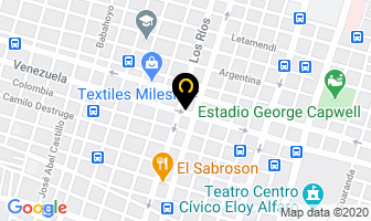 Mapa de Mueblicenter Morán en Guayaquil