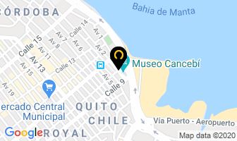 Mapa de Multicopias Jr. en Manta