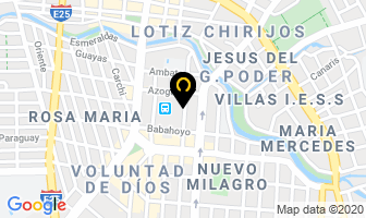 Mapa de Multipernos Antonio Pino V. en Milagro