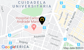 Mapa de Multisalud en Quito