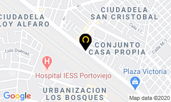 Mapa de Multiservicios Automotrices en Portoviejo
