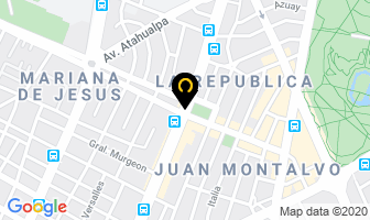 Mapa de Mundo Balanzas en Quito