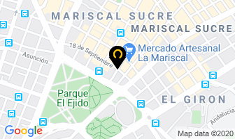 Mapa de Mutualista Pichincha en Quito