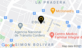 Mapa de My Spicy India en Quito
