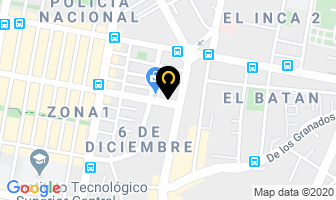 Mapa de Nannys Home en Quito