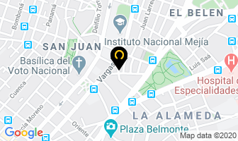 Mapa de Neira Cruz Angel en Quito