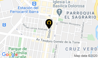 Mapa de Nostra Pizza en Ibarra