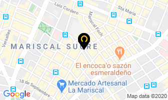 Mapa de Notaria Vigesimo Cuarta en Quito