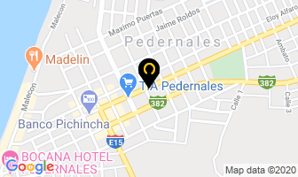 Mapa de Nova Papel A & K en Pedernales