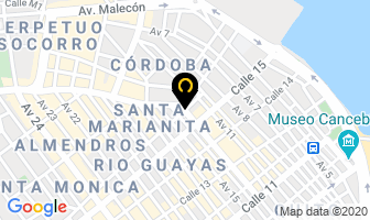Mapa de Novadental en Manta