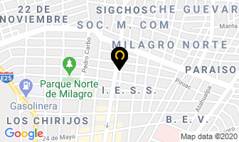 Mapa de Novedades Adrianita en Milagro