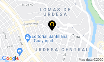 Mapa de Nuestros Amigos en Guayaquil