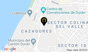 Mapa de Obst. Maria Teresa Carrión en Durán