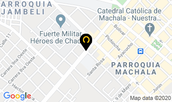 Mapa de Obstetriz Master En Salud Pública en Machala
