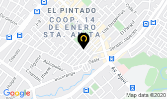 Mapa de Oceano Pacifico en Quito