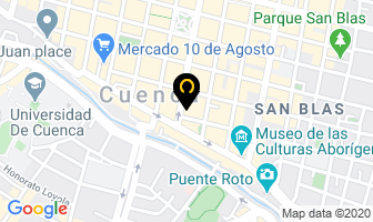 Mapa de Oficina Juridica Dra. Olga Quinde en Cuenca