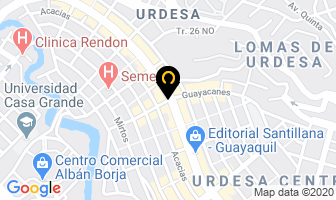 Mapa de Optica Clara Vision en Guayaquil