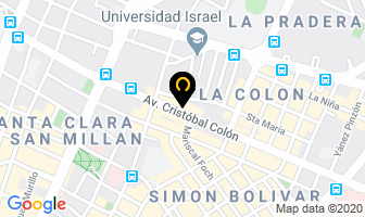 Mapa de Optica Cruz Visual en Quito