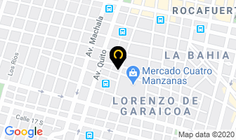 Mapa de Optica Estrada en Guayaquil