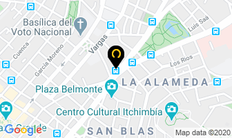 Mapa de Optica Karen Andrea en Quito