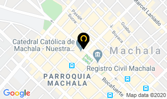 Mapa de Optica Macias en Machala
