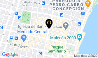 Mapa de Optica Myg en Guayaquil