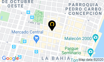 Mapa de Optica Primero Su Vision en Guayaquil