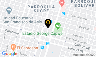 Mapa de Optica Tecnivision en Guayaquil