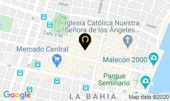 Mapa de Optica Victoria en Guayaquil