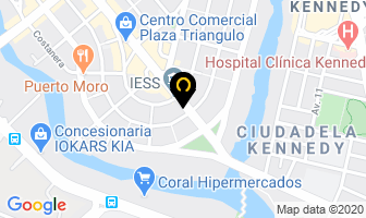 Mapa de Opticentro Koehn en Guayaquil
