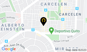 Mapa de Orbe Dent Clinica Odontologica Carcelen en Quito