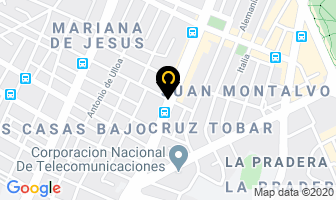 Mapa de Organo Gold / Barby en Quito